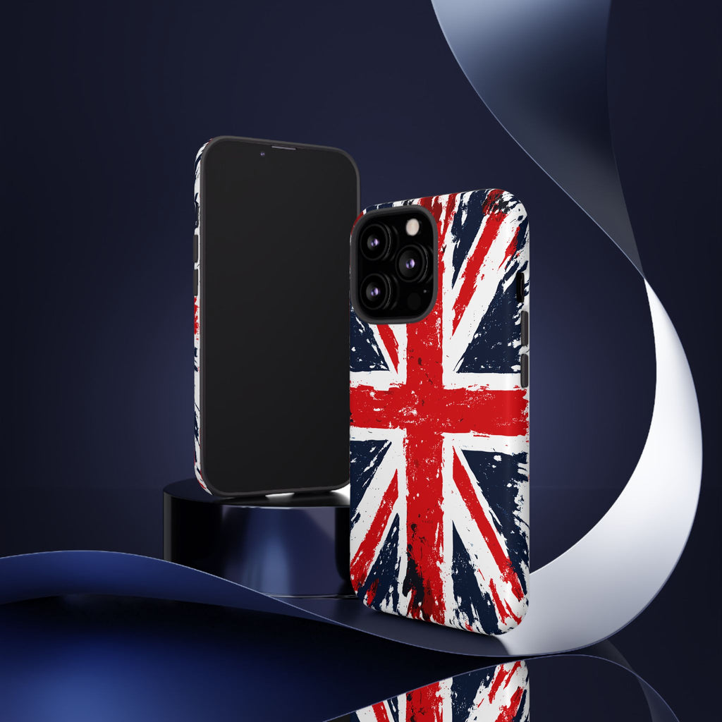 Union Jack Phone Case — Distressed British Flag Tough Case