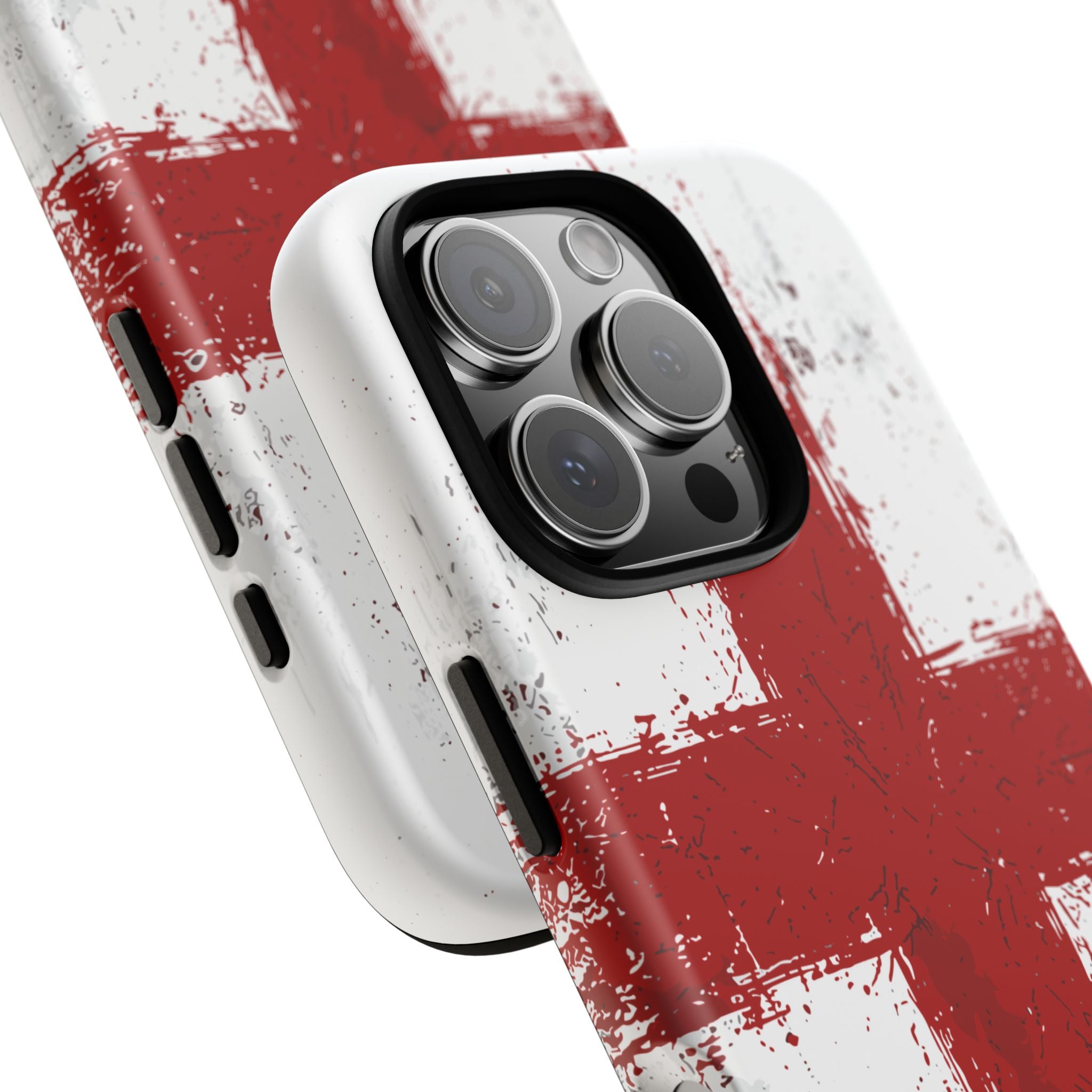 Phone Case - Distressed England St. George's Cross Patriotic Tough Case