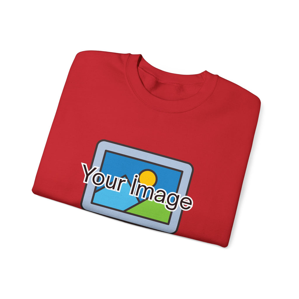 Personalized Image & Text Sweatshirt