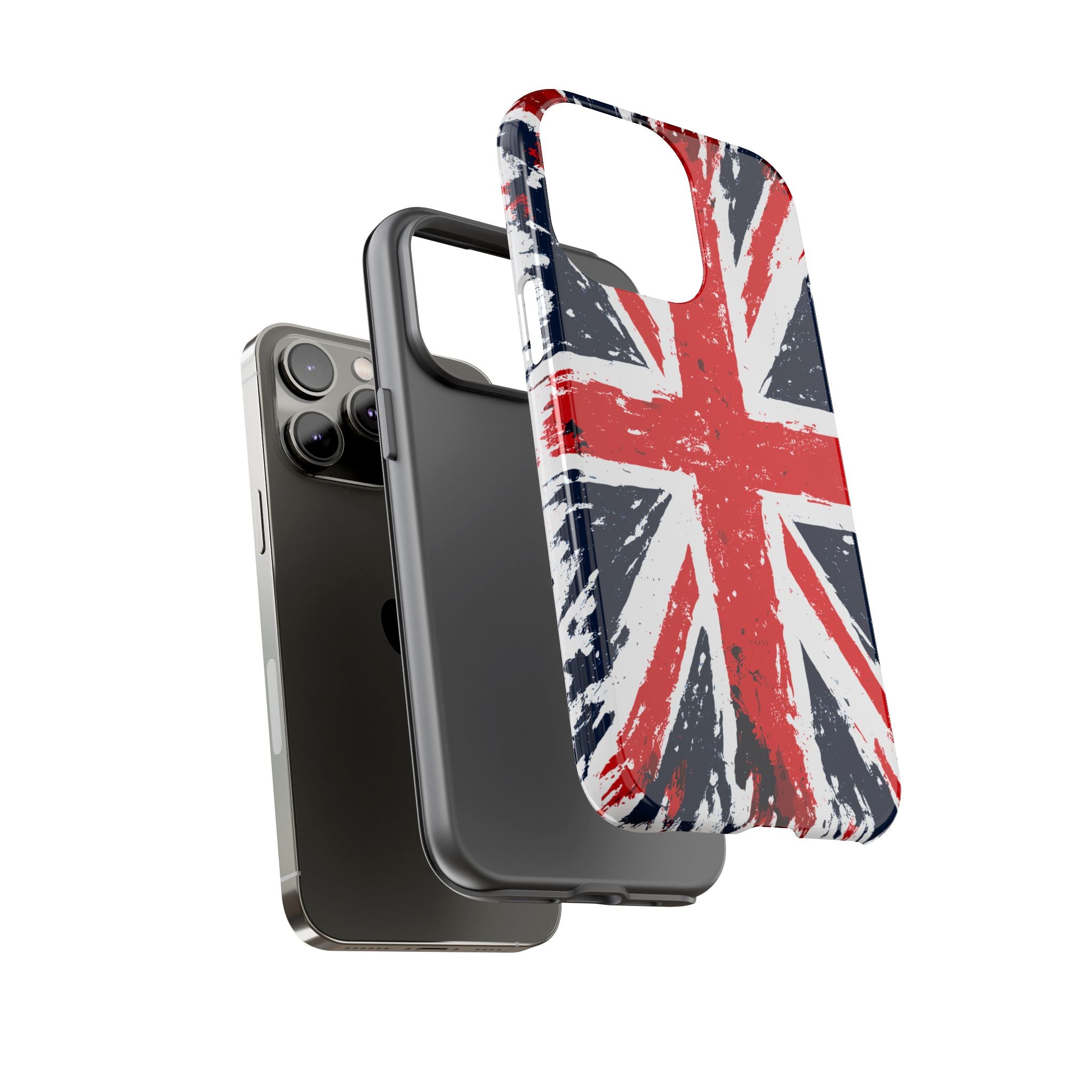 Union Jack Phone Case — Distressed British Flag Tough Case