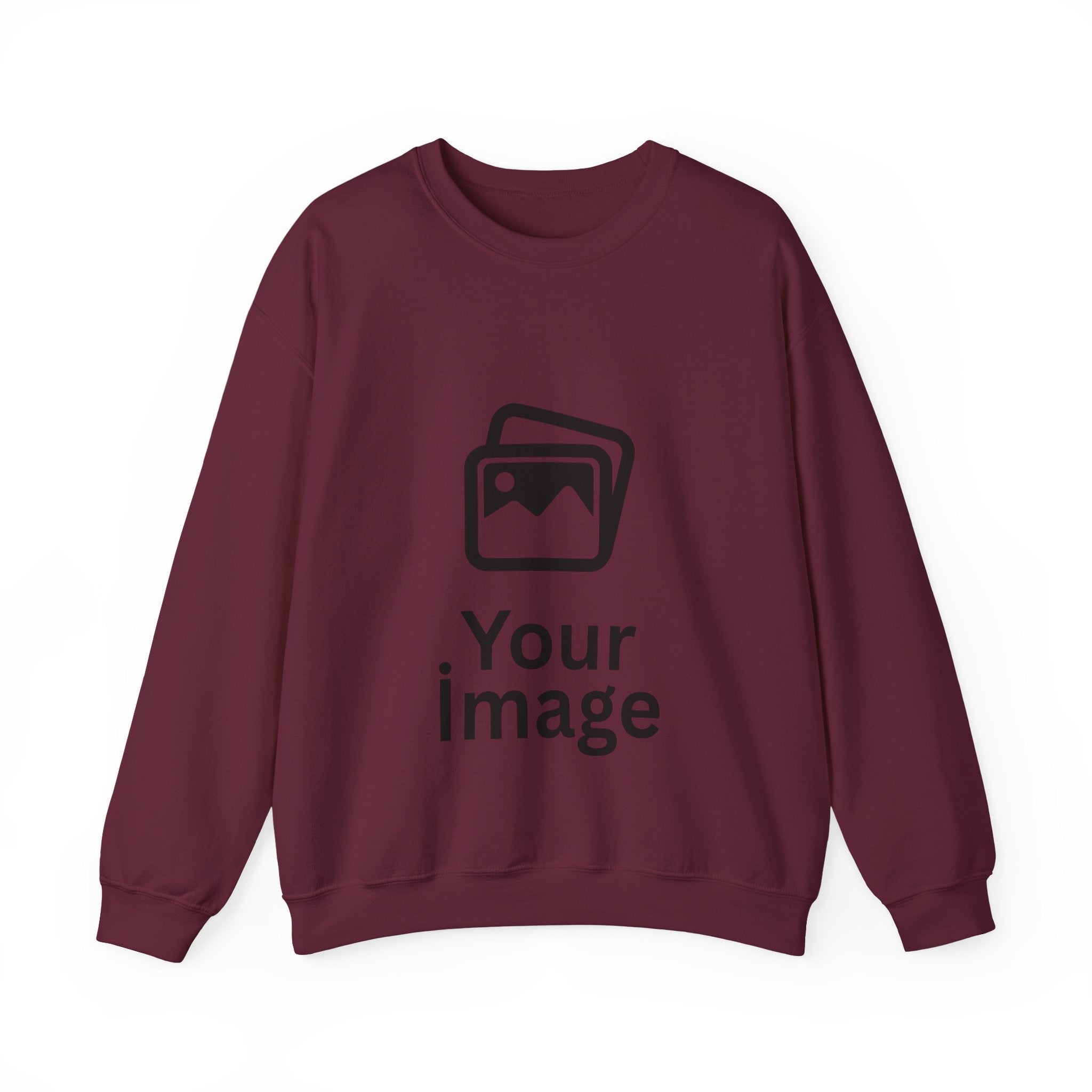 Custom Crewneck Sweatshirt — Personalized Image Print