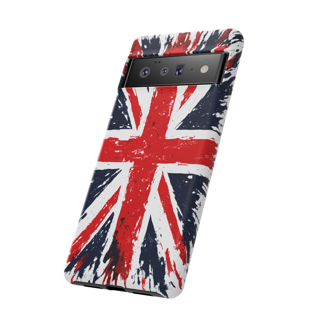 Union Jack Phone Case — Distressed British Flag Tough Case
