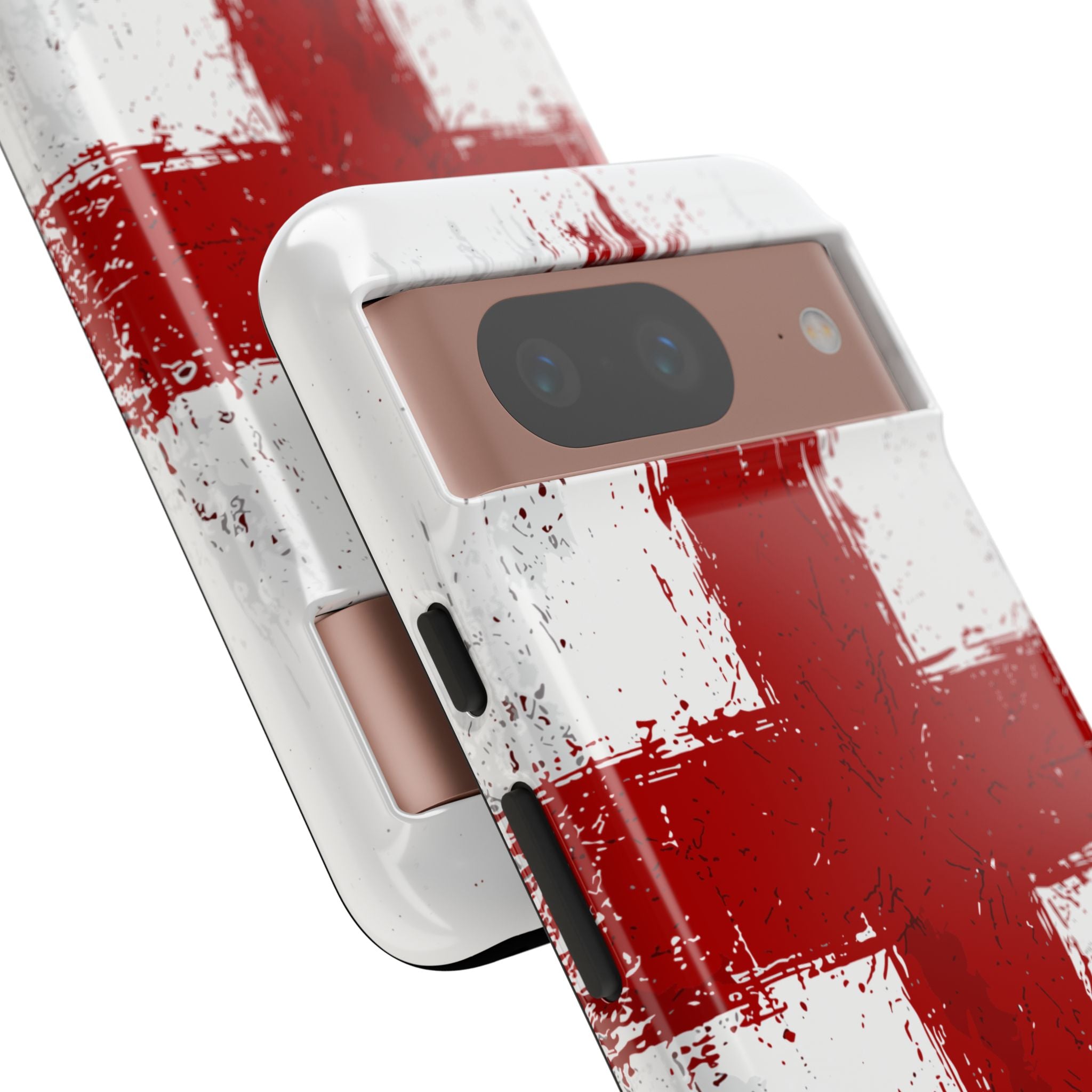 Phone Case - Distressed England St. George's Cross Patriotic Tough Case