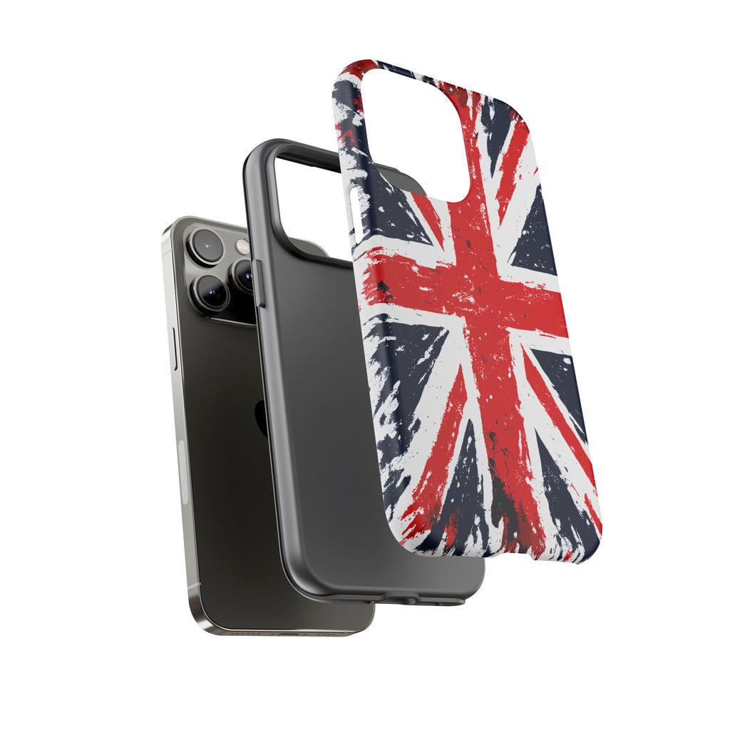 Union Jack Phone Case — Distressed British Flag Tough Case