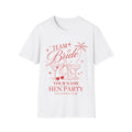 Team Bride T-Shirt — Personalized Hen Party Top