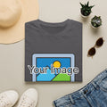 Unisex Custom Photo T-Shirt — Personalized Image & Text Tee