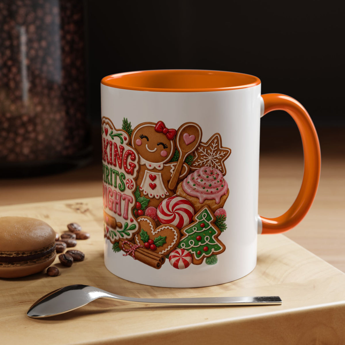 Baking Spirits Bright Christmas Coffee Mug