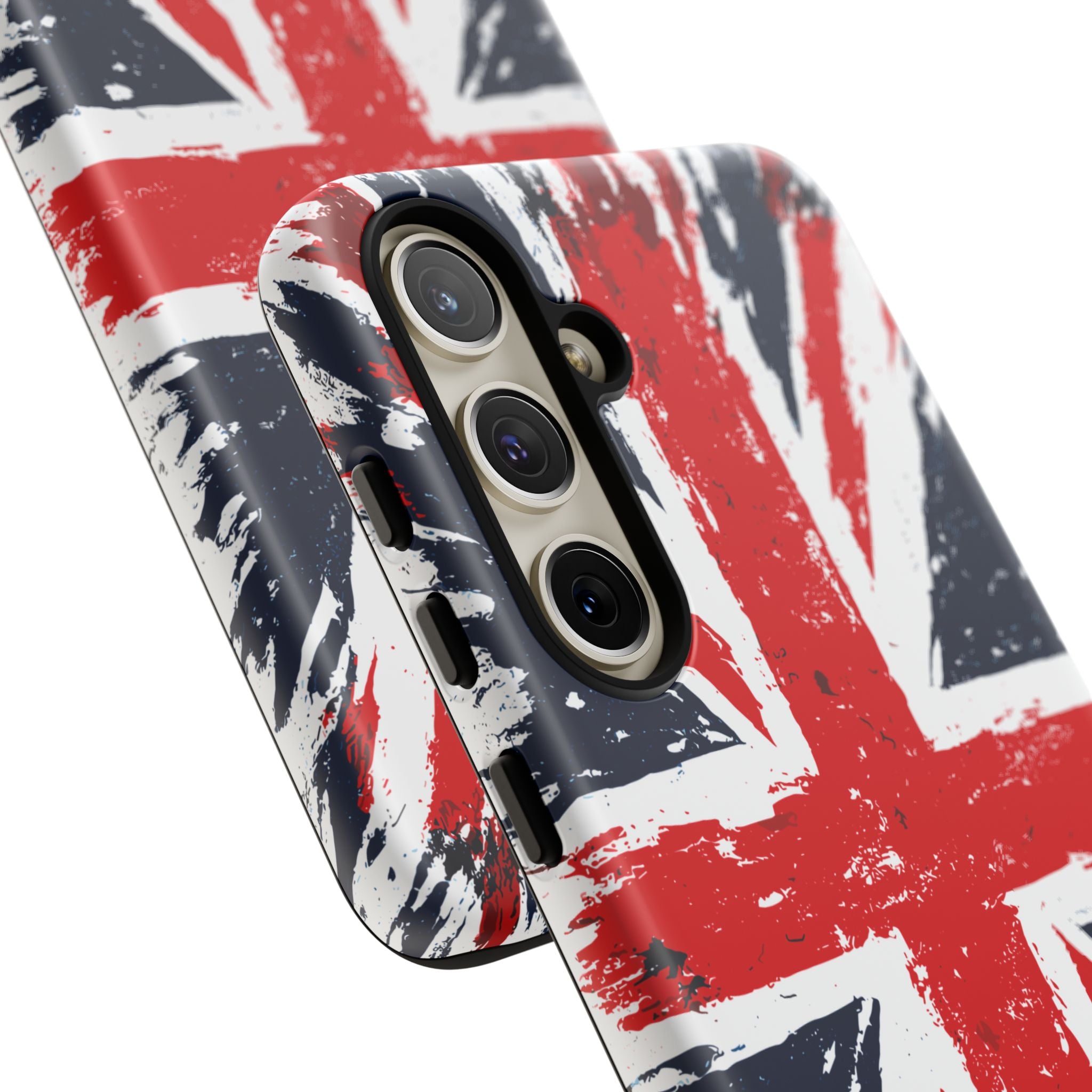 Union Jack Phone Case — Distressed British Flag Tough Case