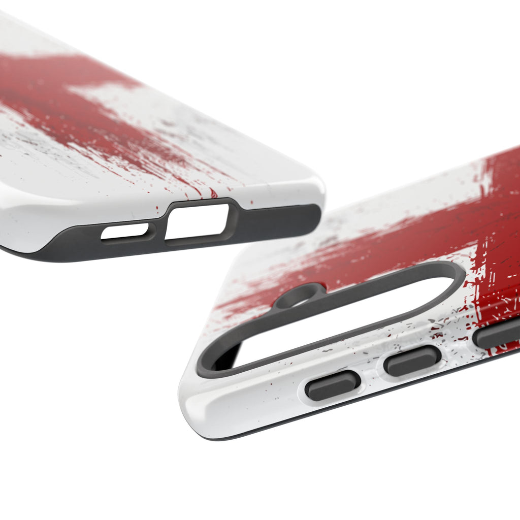 Phone Case - Distressed England St. George's Cross Patriotic Tough Case