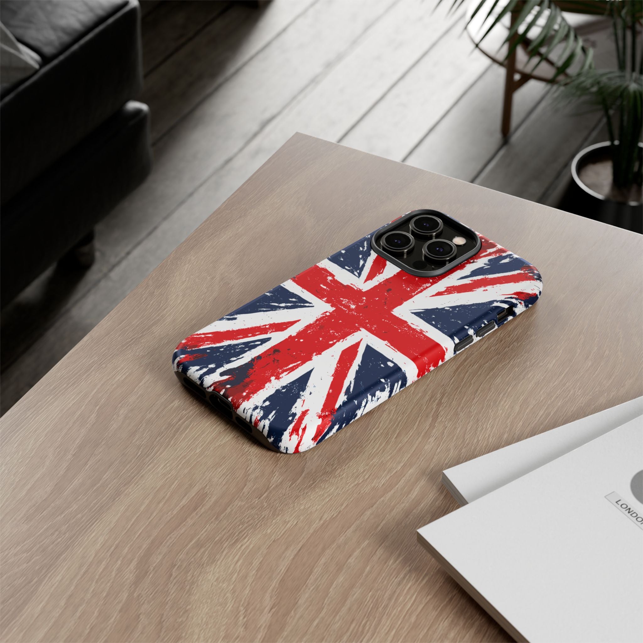 Union Jack Phone Case — Distressed British Flag Tough Case