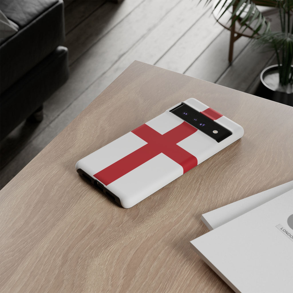 England Flag Tough Phone Case – St. George Cross Protective Cover