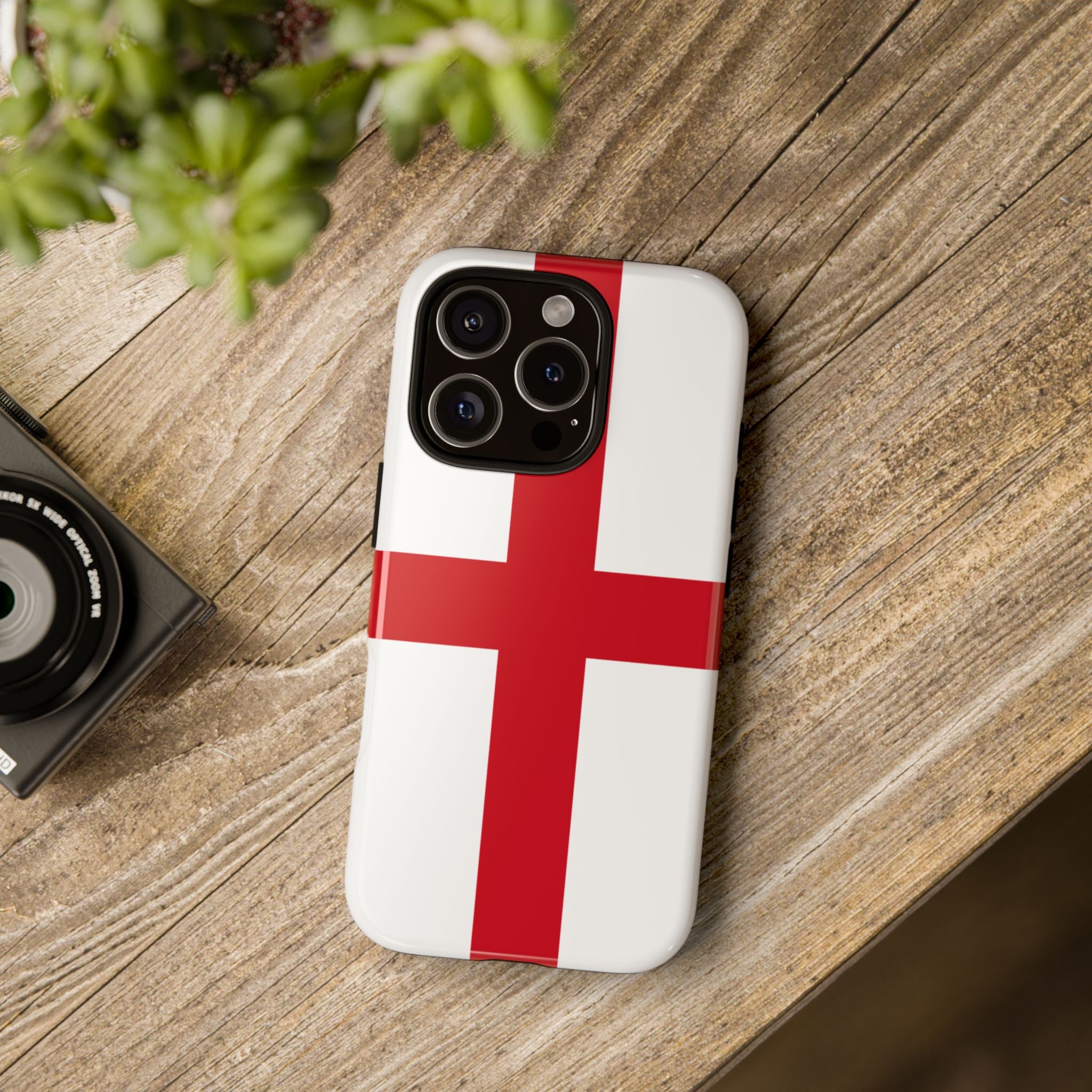 England Flag Tough Phone Case – St. George Cross Protective Cover