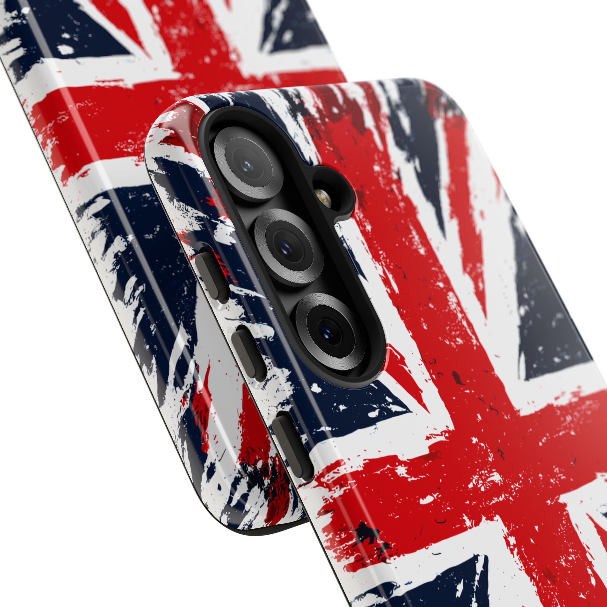 Union Jack Phone Case — Distressed British Flag Tough Case