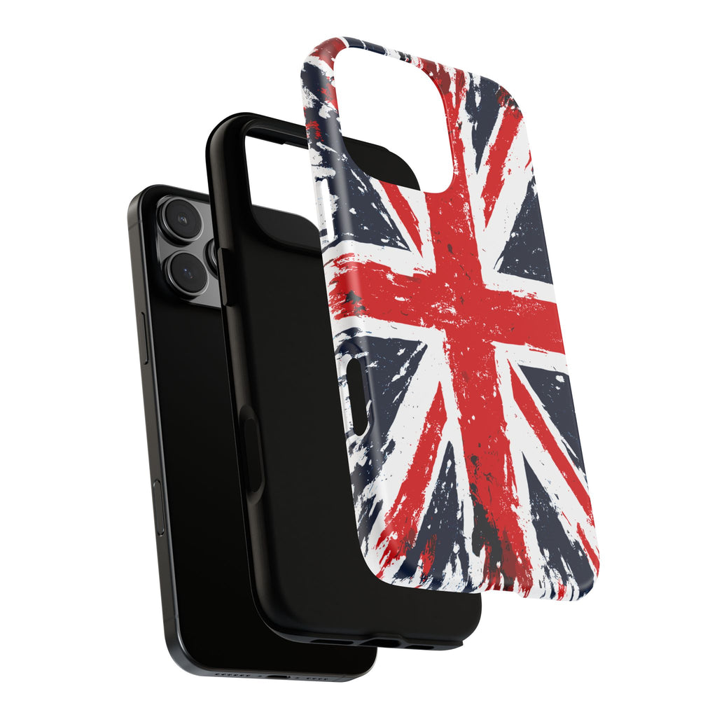 Union Jack Phone Case — Distressed British Flag Tough Case