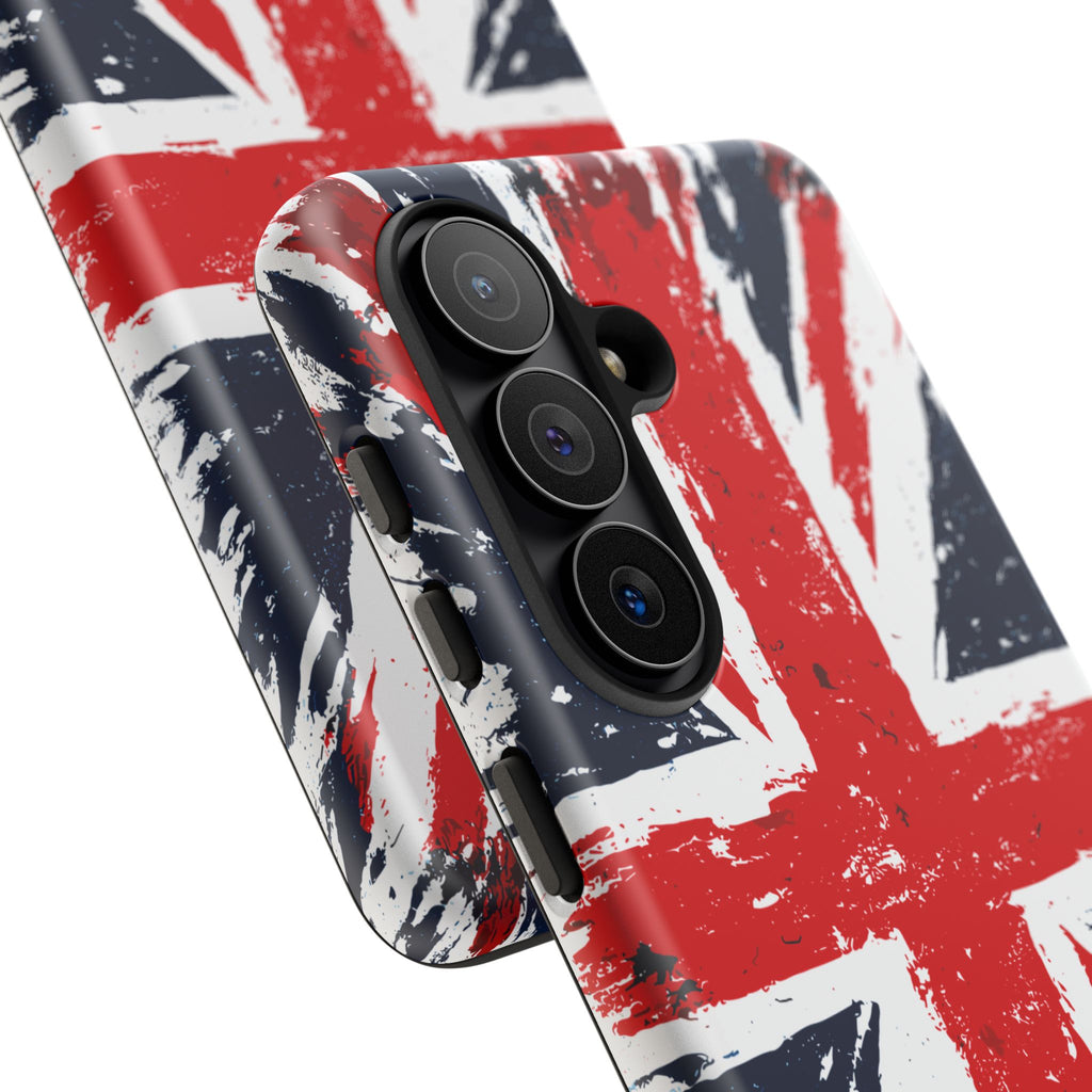 Union Jack Phone Case — Distressed British Flag Tough Case