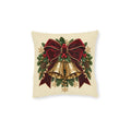 Christmas Jingle Bells Square Pillow