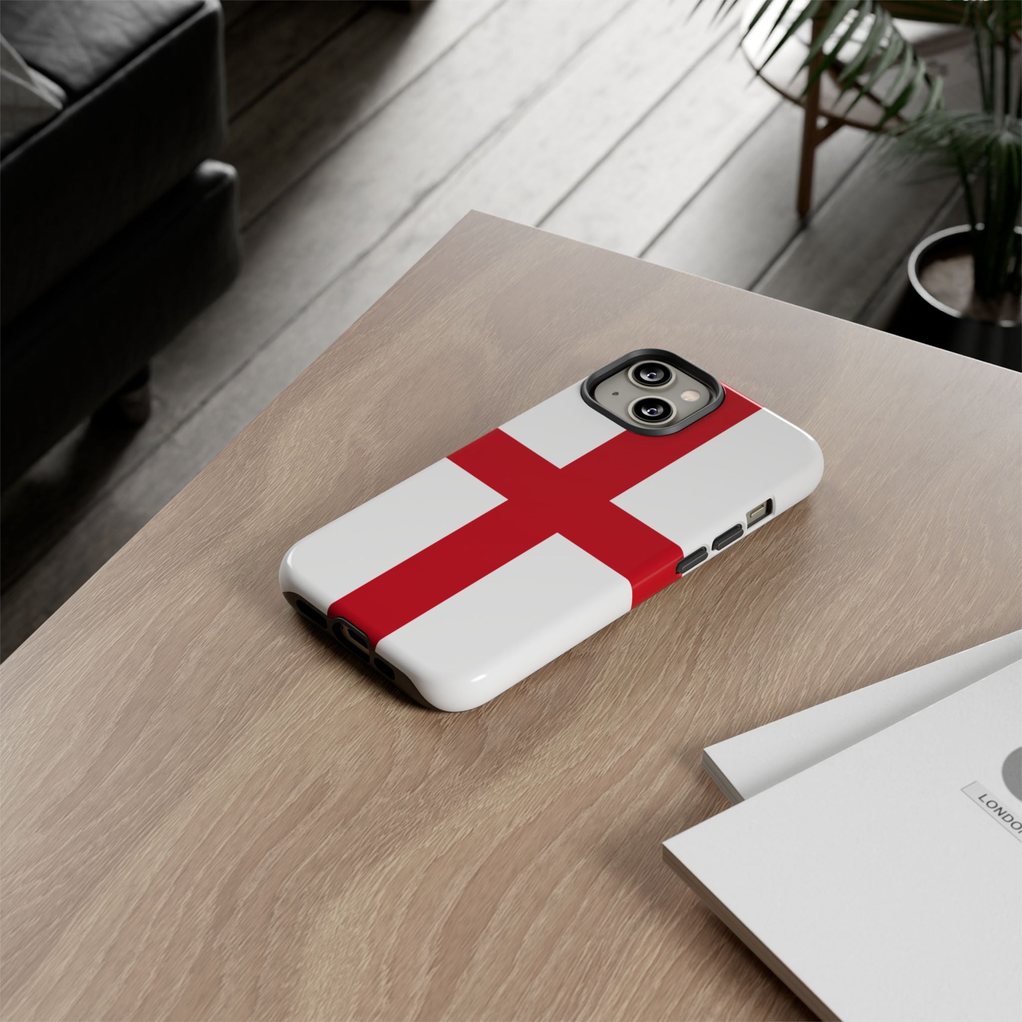 England Flag Tough Phone Case – St. George Cross Protective Cover