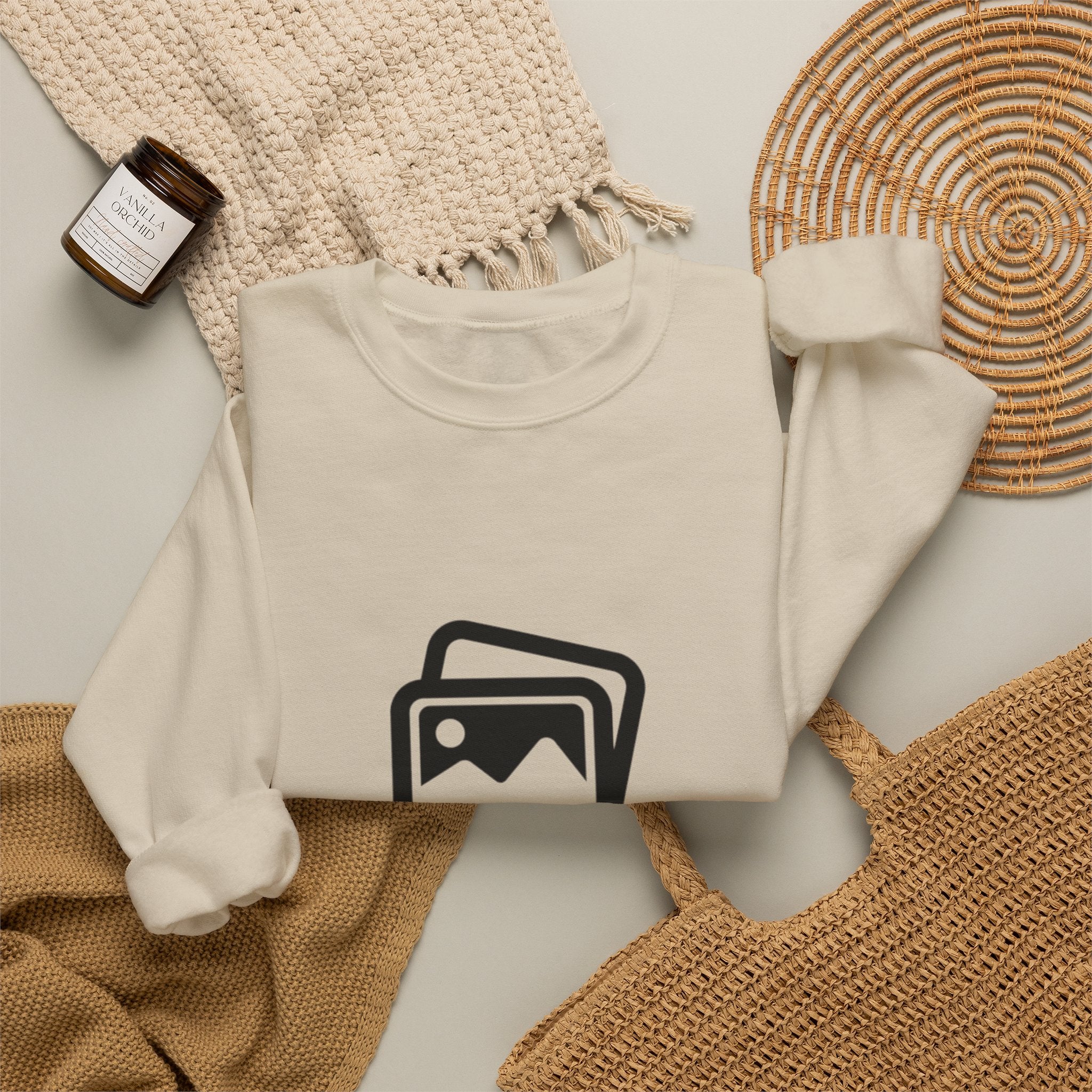 Custom Crewneck Sweatshirt — Personalized Image Print