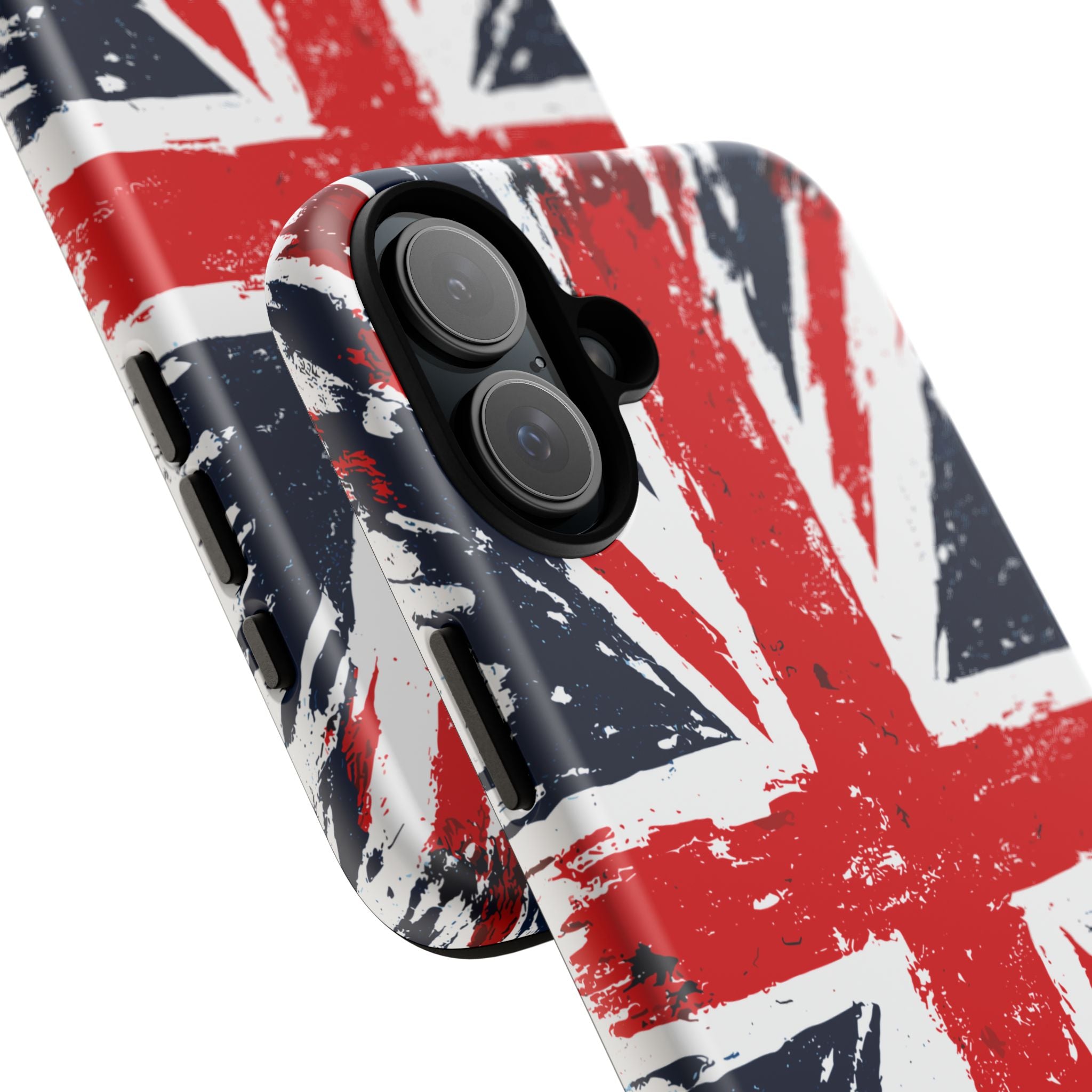 Union Jack Phone Case — Distressed British Flag Tough Case