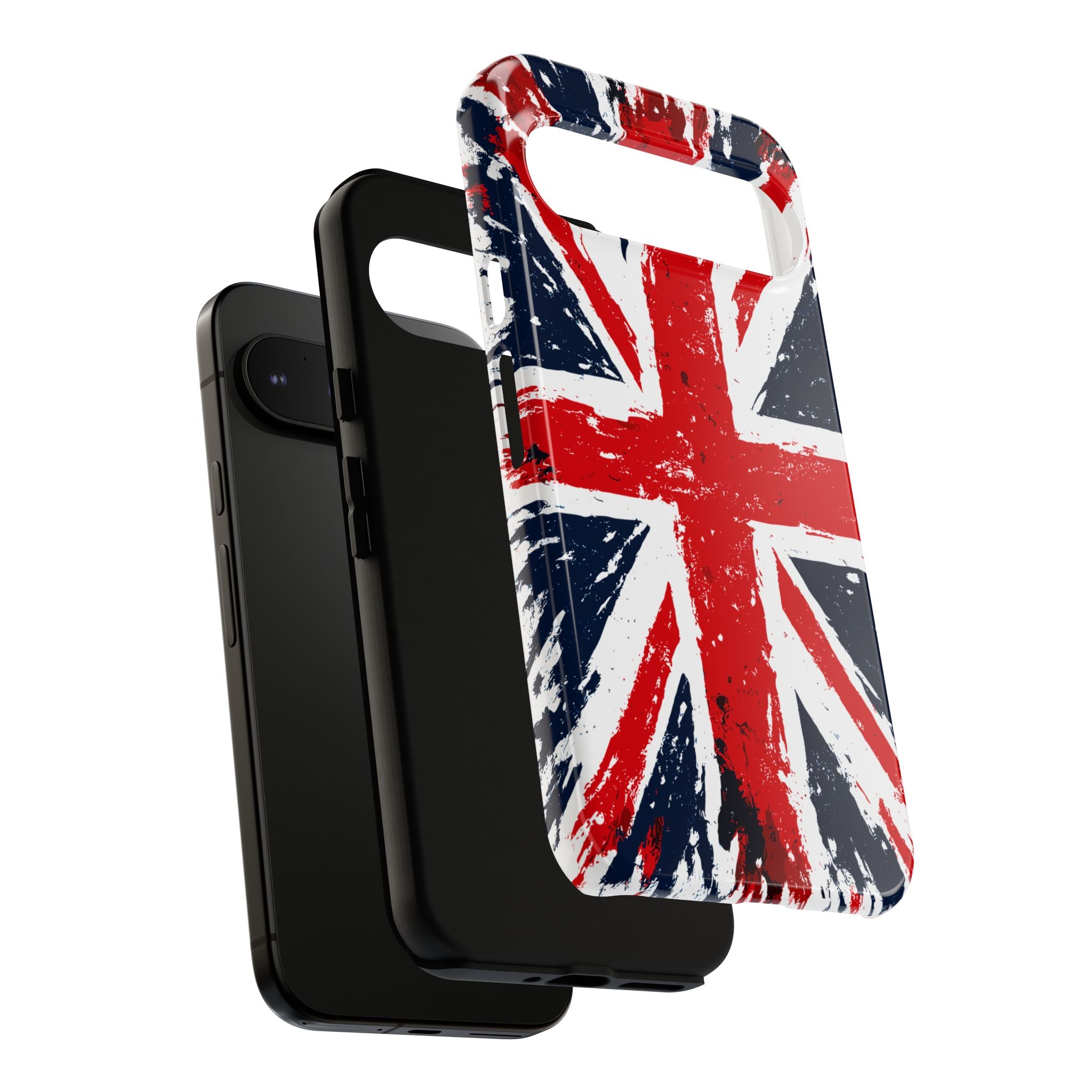 Union Jack Phone Case — Distressed British Flag Tough Case