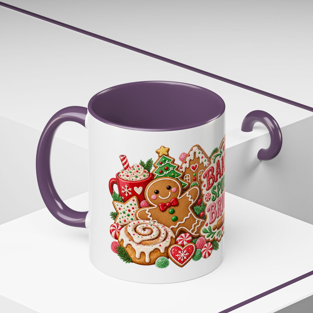 Baking Spirits Bright Christmas Coffee Mug