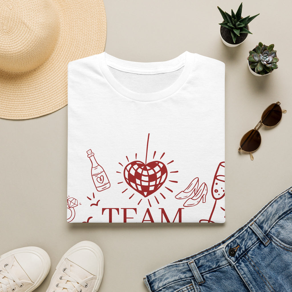 Team Bride Hen Party T‑Shirt — Personalized Bachelorette Shirt