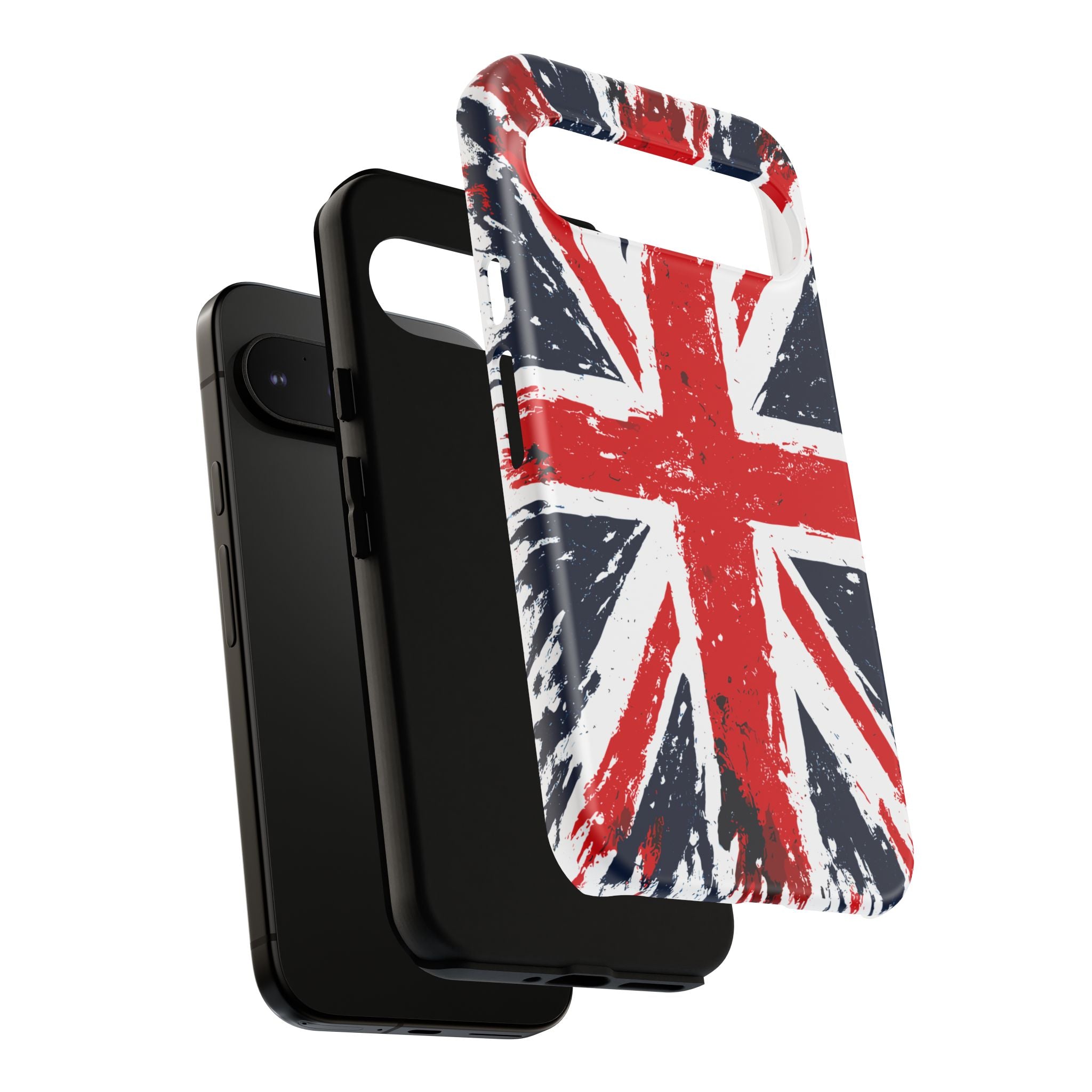 Union Jack Phone Case — Distressed British Flag Tough Case