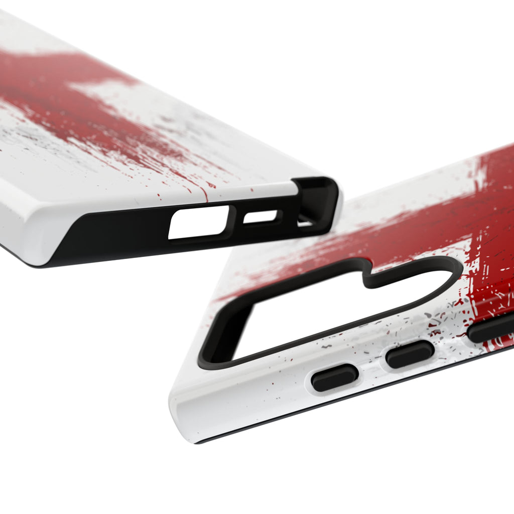 Phone Case - Distressed England St. George's Cross Patriotic Tough Case