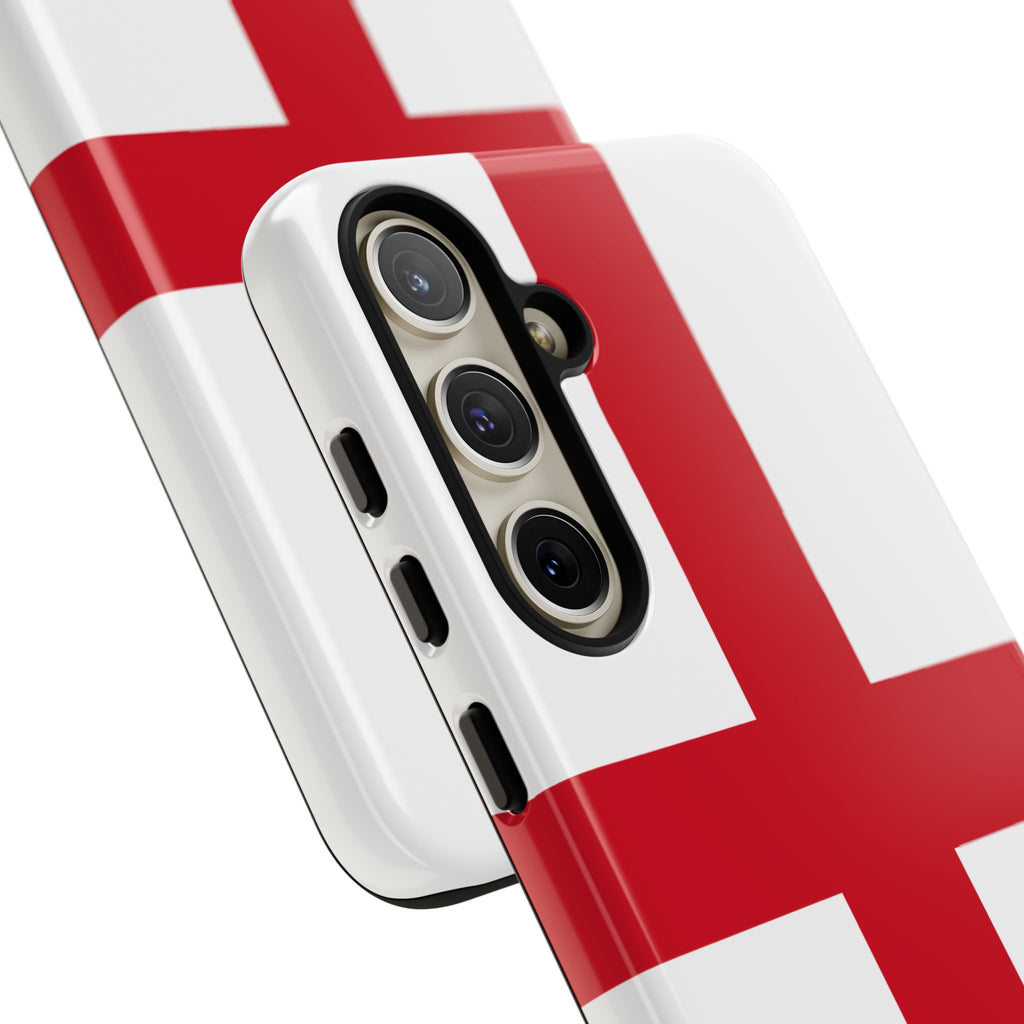 England Flag Tough Phone Case – St. George Cross Protective Cover