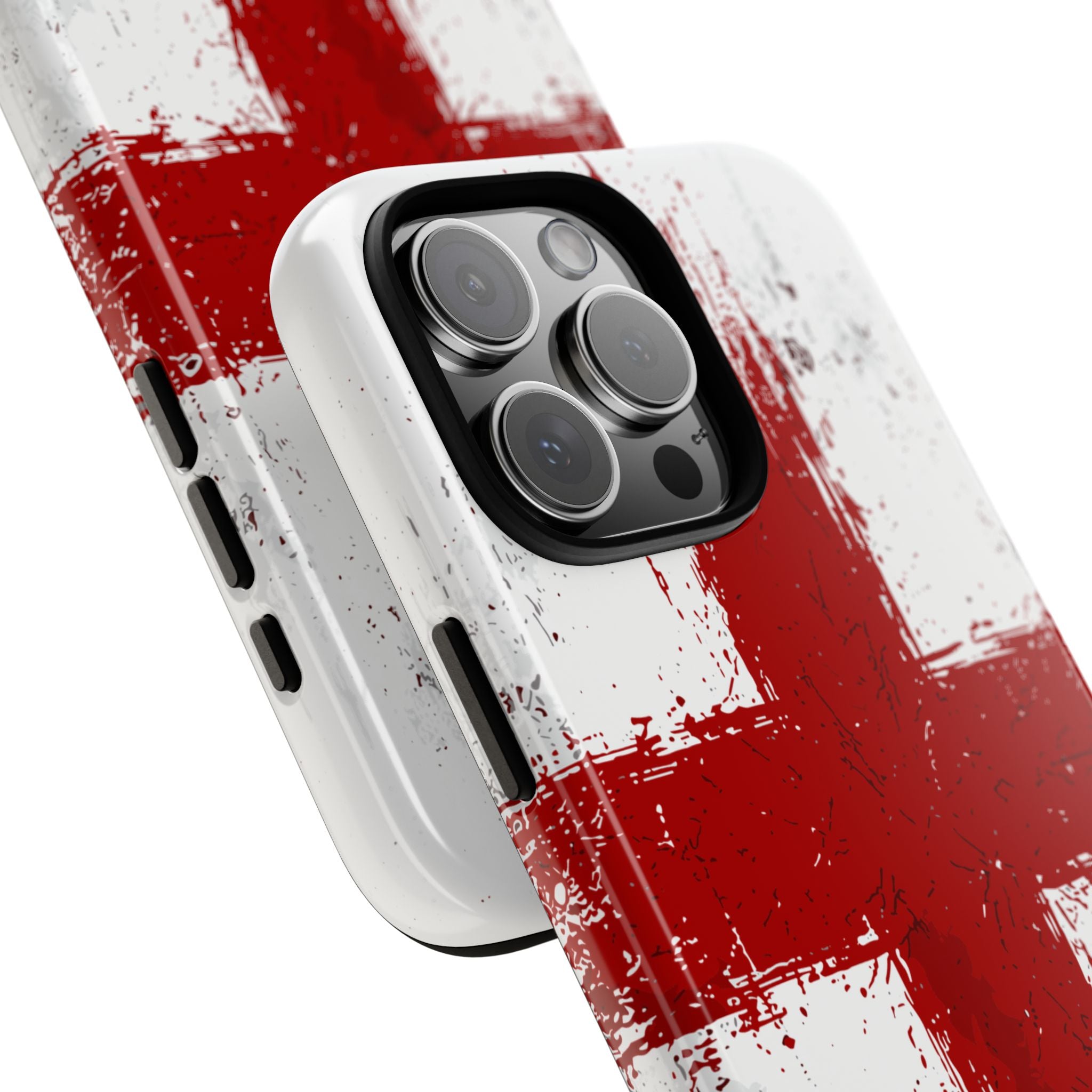 Phone Case - Distressed England St. George's Cross Patriotic Tough Case