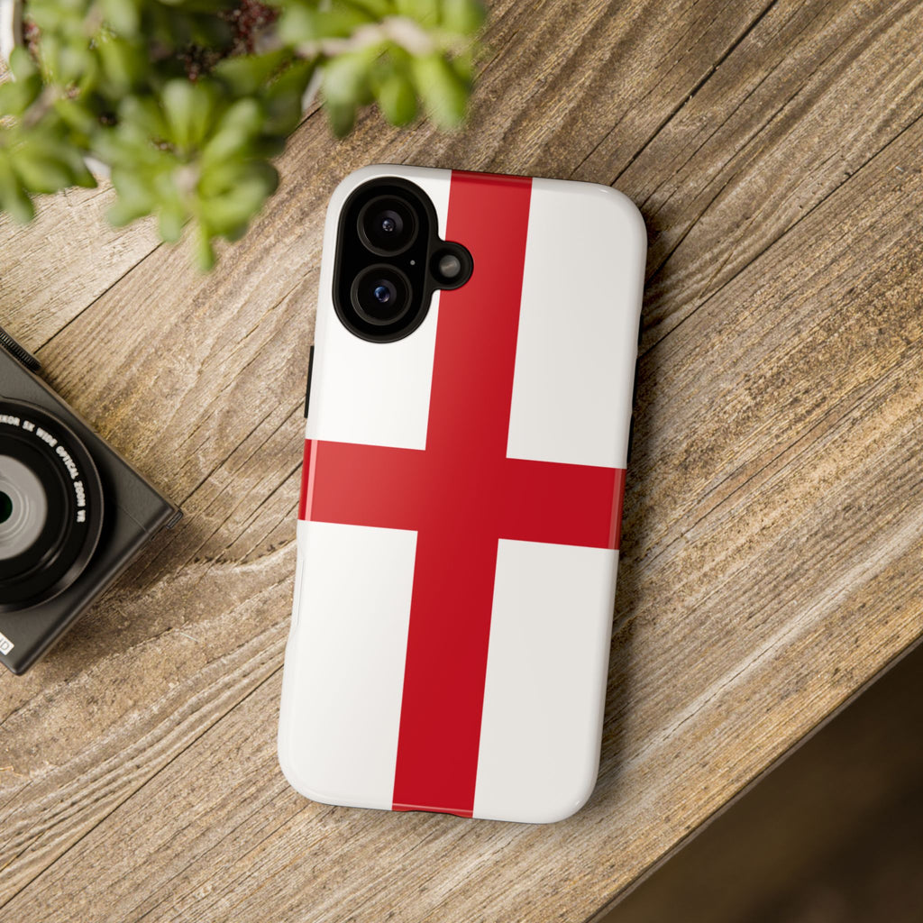 England Flag Tough Phone Case – St. George Cross Protective Cover