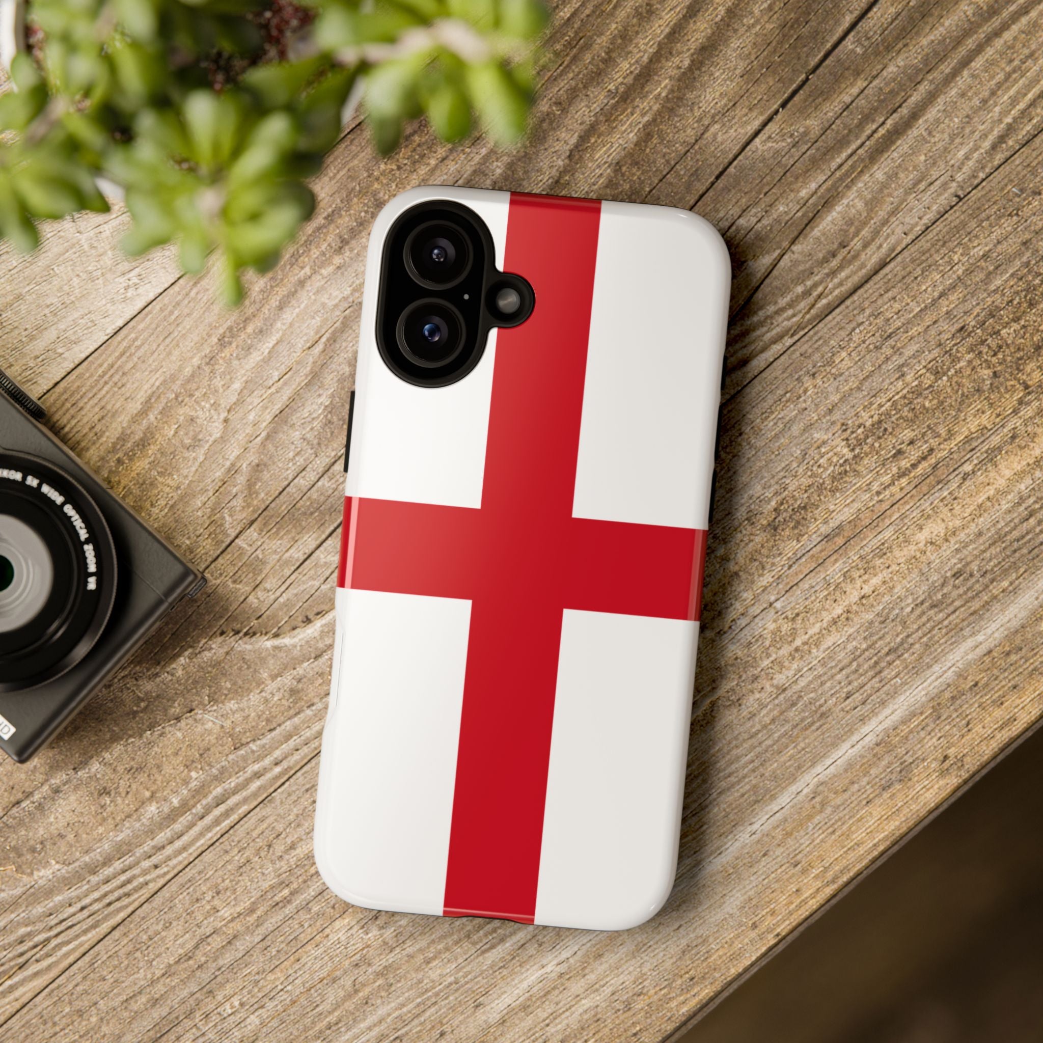 England Flag Tough Phone Case – St. George Cross Protective Cover