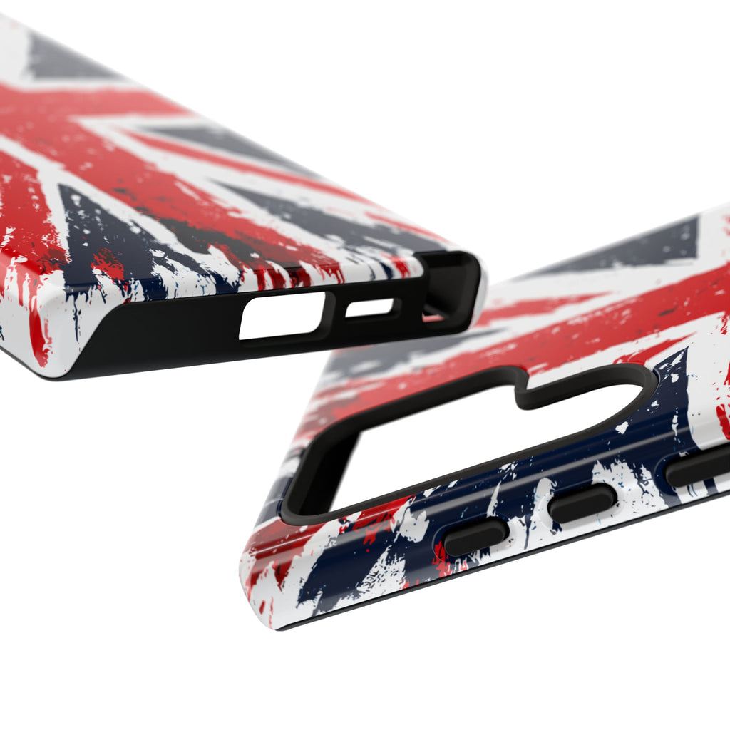 Union Jack Phone Case — Distressed British Flag Tough Case