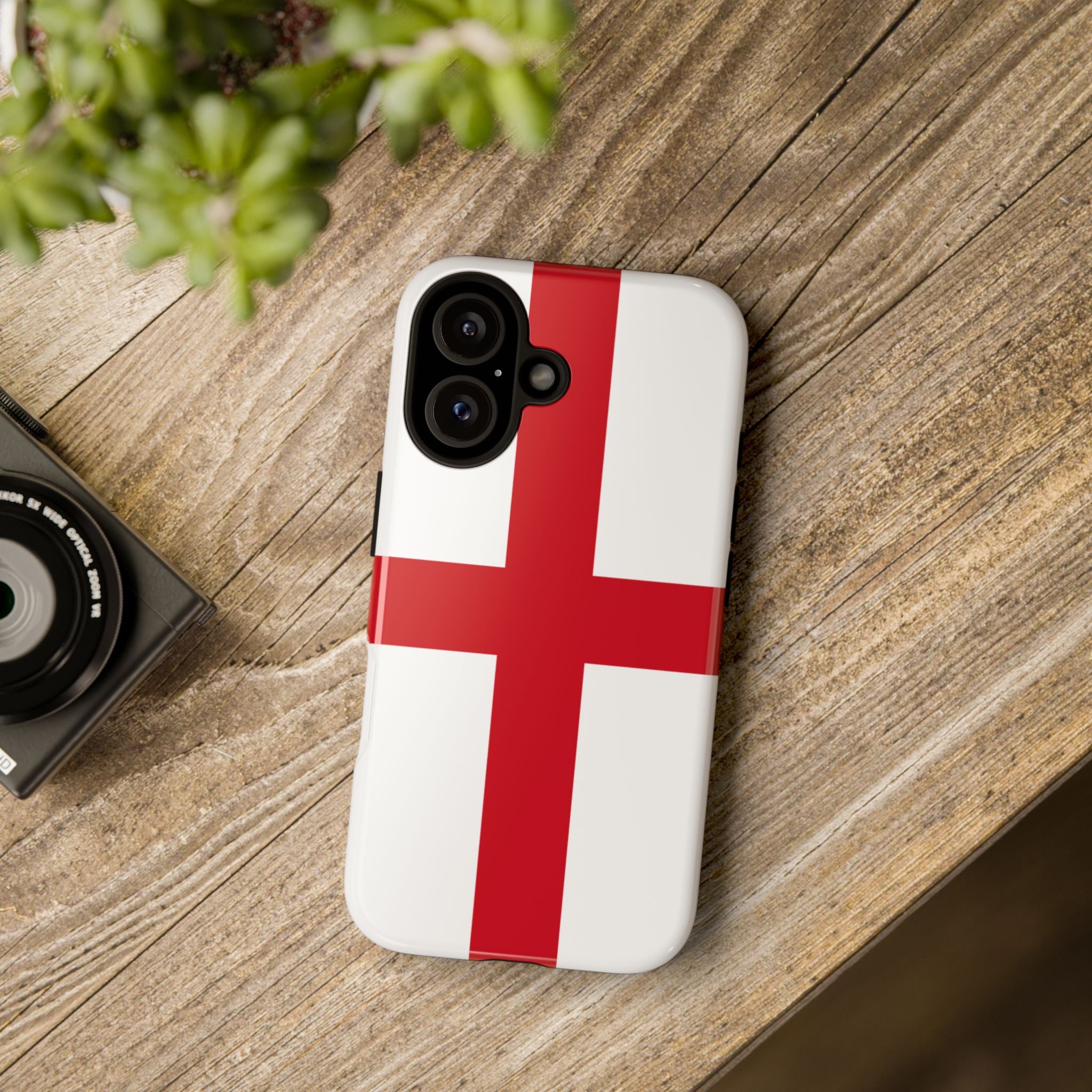 England Flag Tough Phone Case – St. George Cross Protective Cover