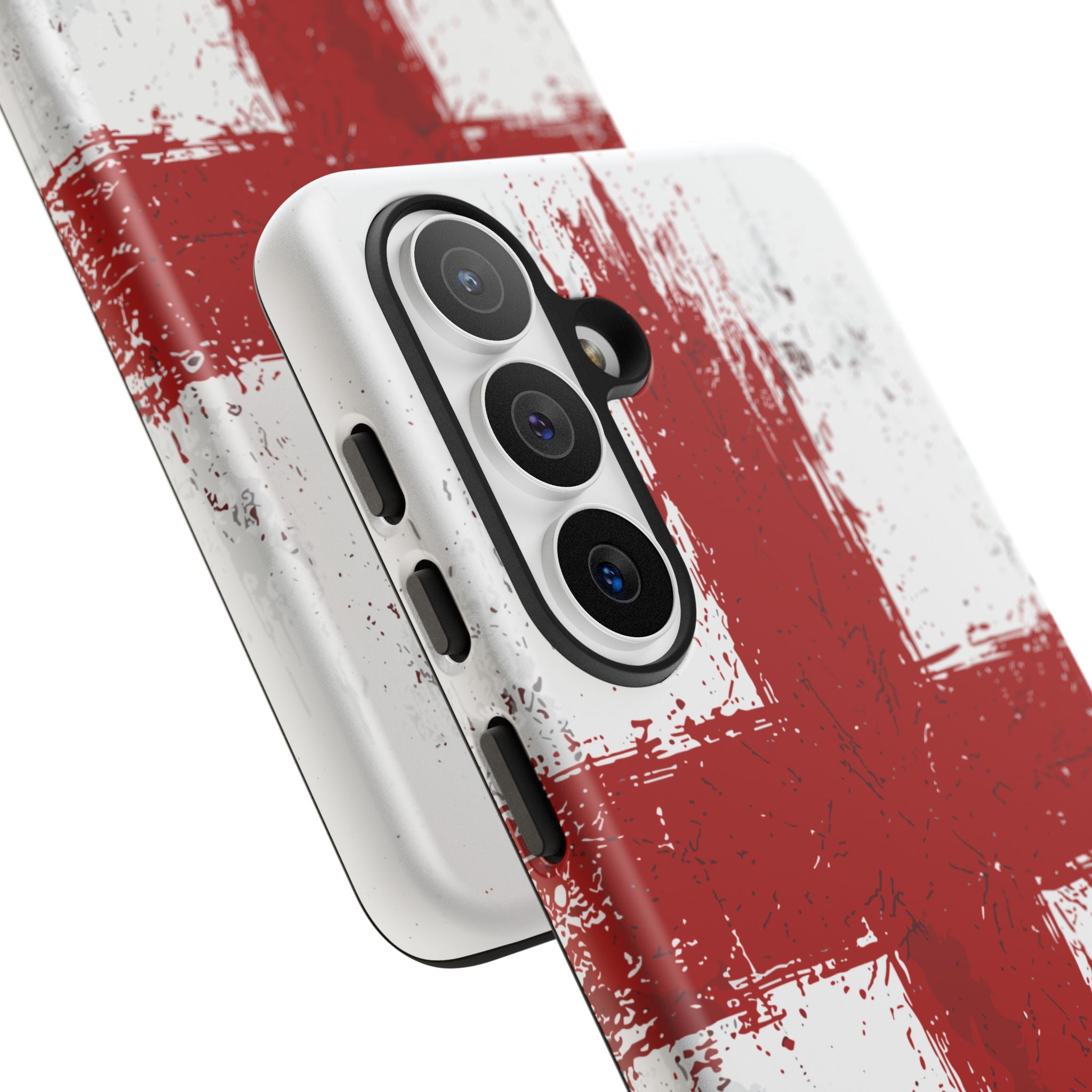 Phone Case - Distressed England St. George's Cross Patriotic Tough Case