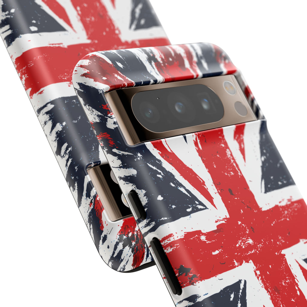 Union Jack Phone Case — Distressed British Flag Tough Case