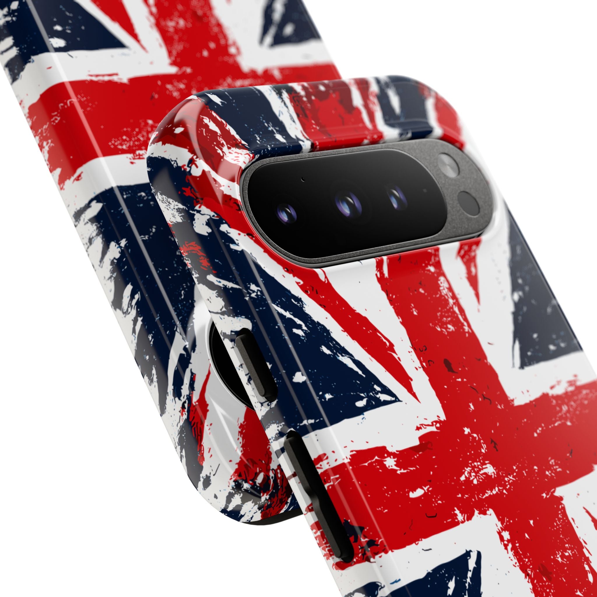 Union Jack Phone Case — Distressed British Flag Tough Case