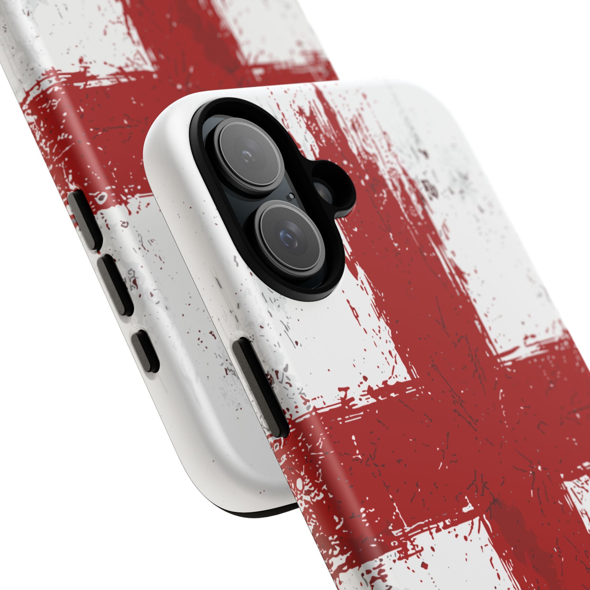 Phone Case - Distressed England St. George's Cross Patriotic Tough Case