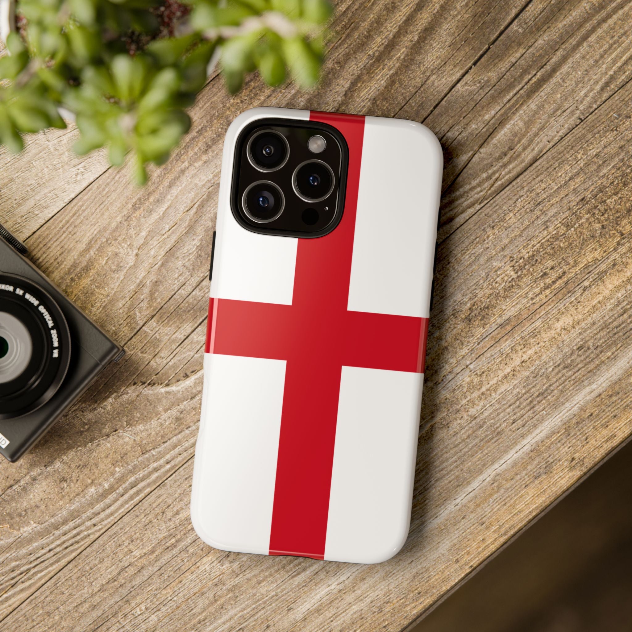 England Flag Tough Phone Case – St. George Cross Protective Cover
