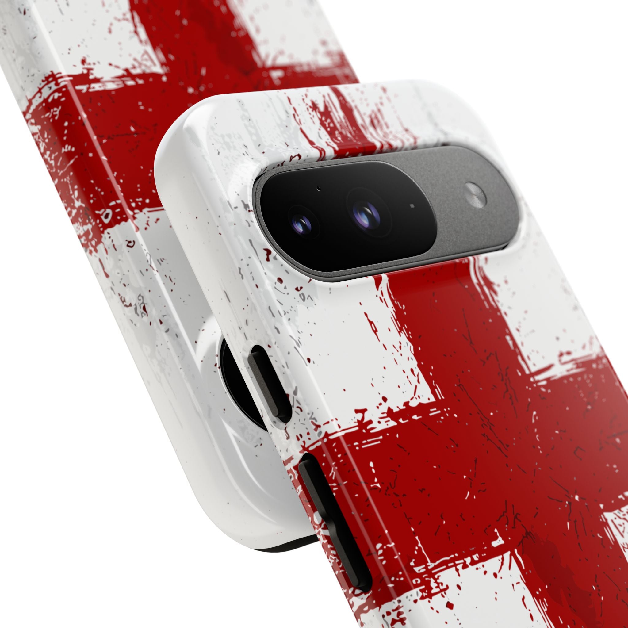 Phone Case - Distressed England St. George's Cross Patriotic Tough Case