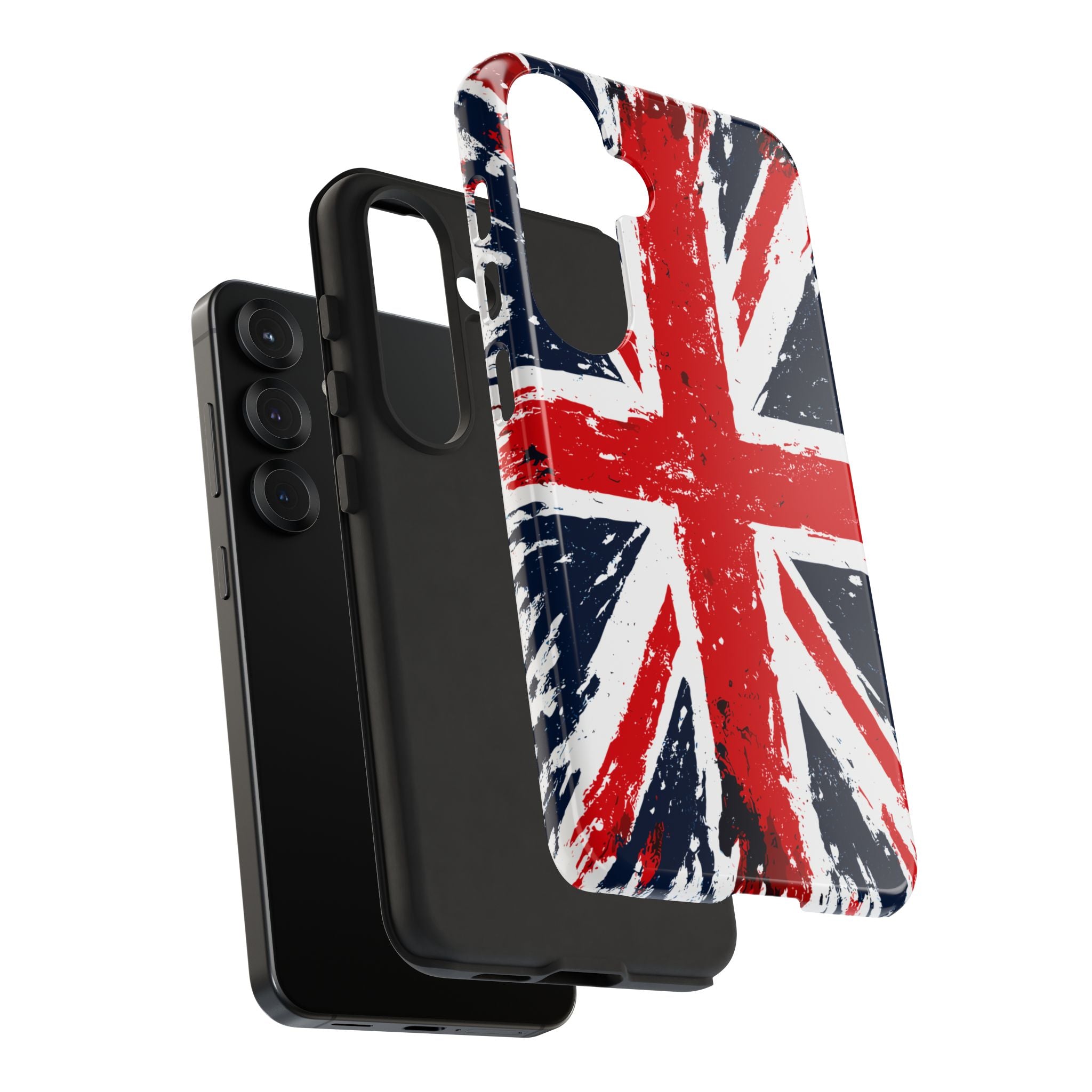 Union Jack Phone Case — Distressed British Flag Tough Case