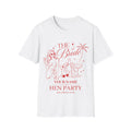 Bride Hen Party T-Shirt — 'The Bride' Bachelorette Tee (Custom Name Option)