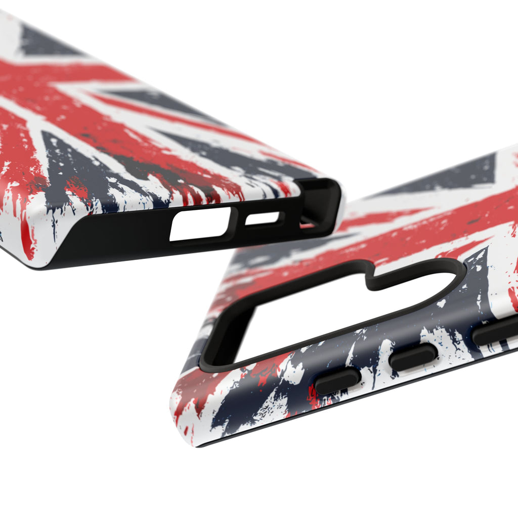 Union Jack Phone Case — Distressed British Flag Tough Case