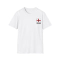 Copy of England St. George Flag T-Shirt — Vintage Distressed Football Supporter Tee
