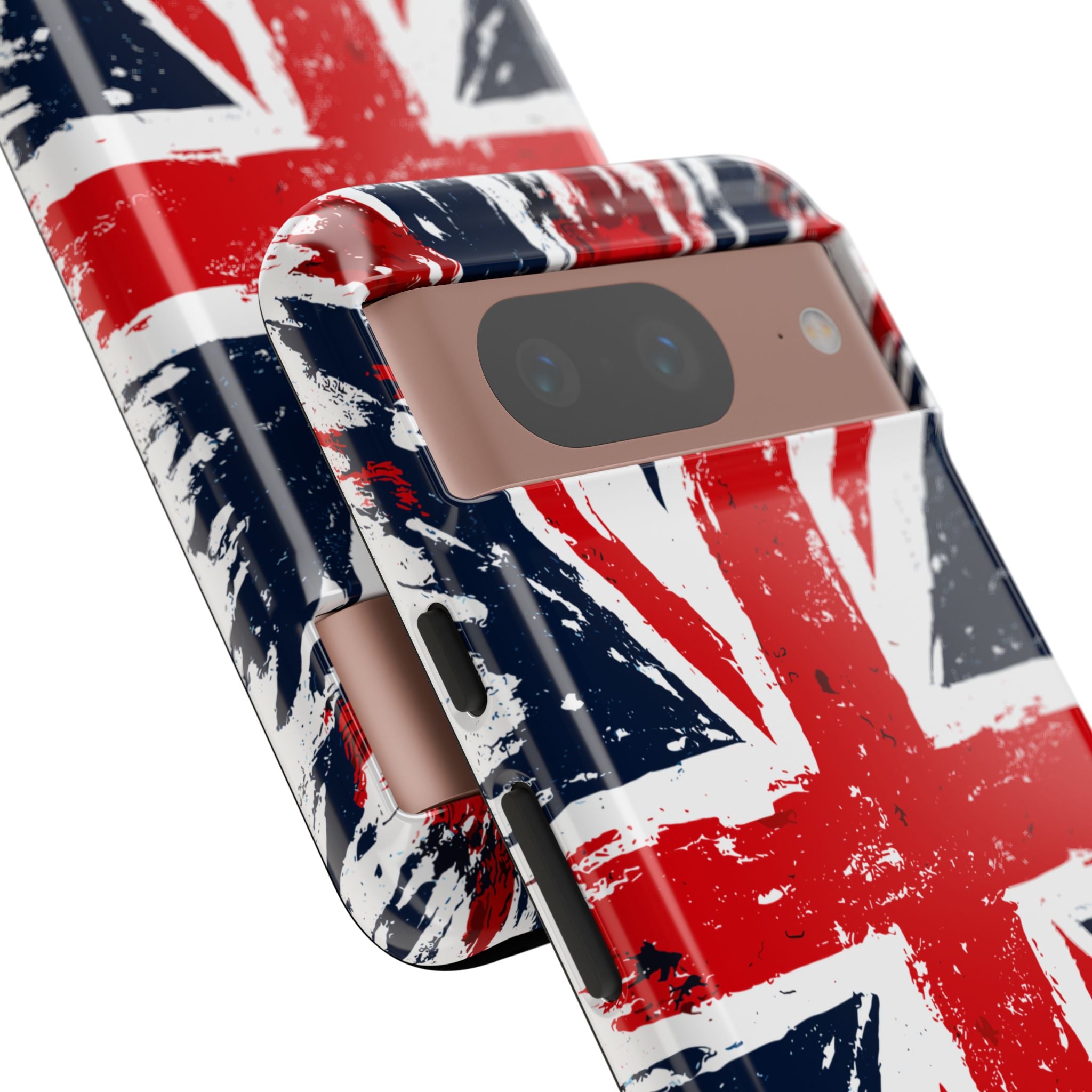 Union Jack Phone Case — Distressed British Flag Tough Case