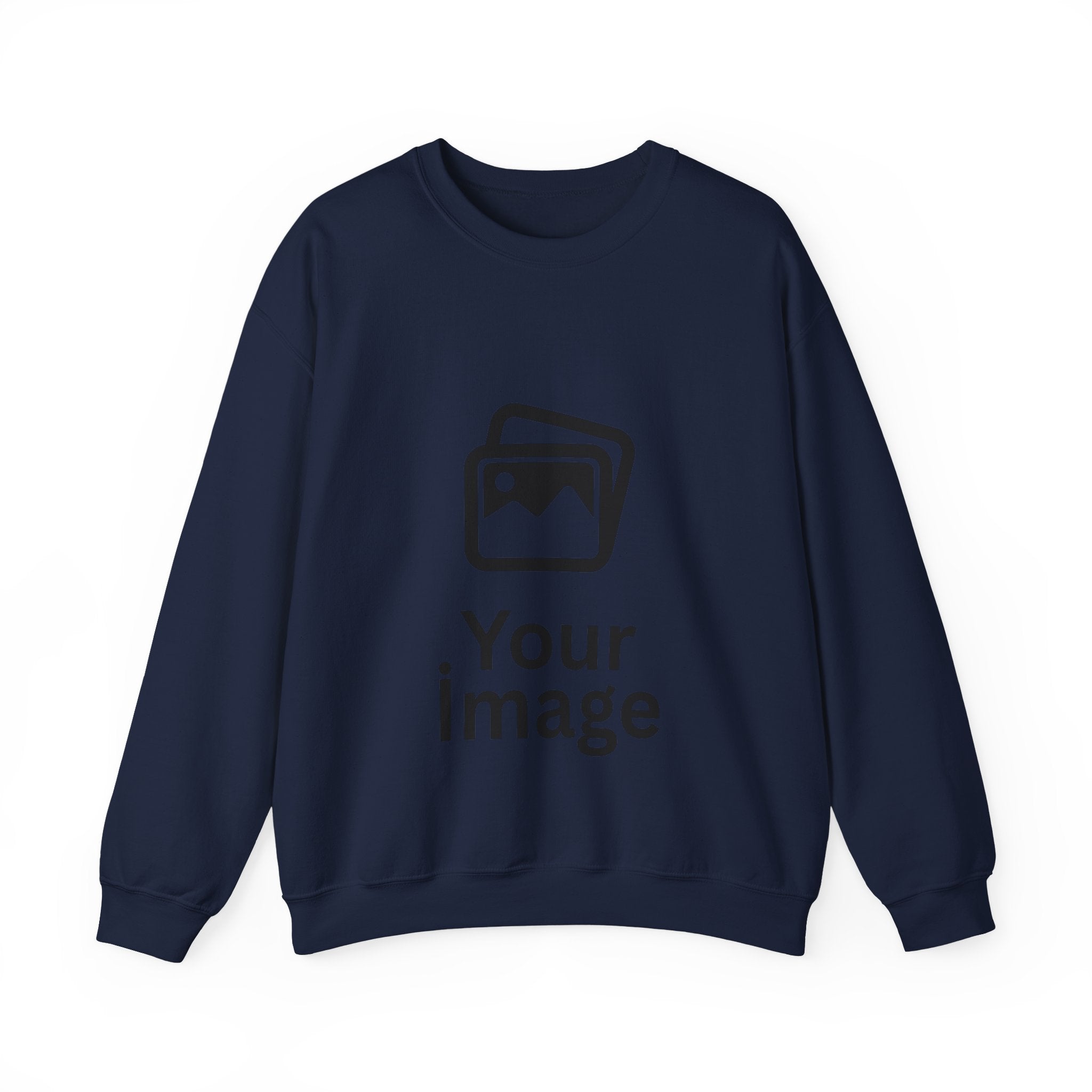 Custom Crewneck Sweatshirt — Personalized Image Print