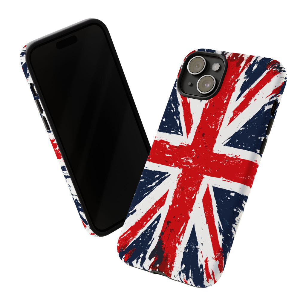 Union Jack Phone Case — Distressed British Flag Tough Case