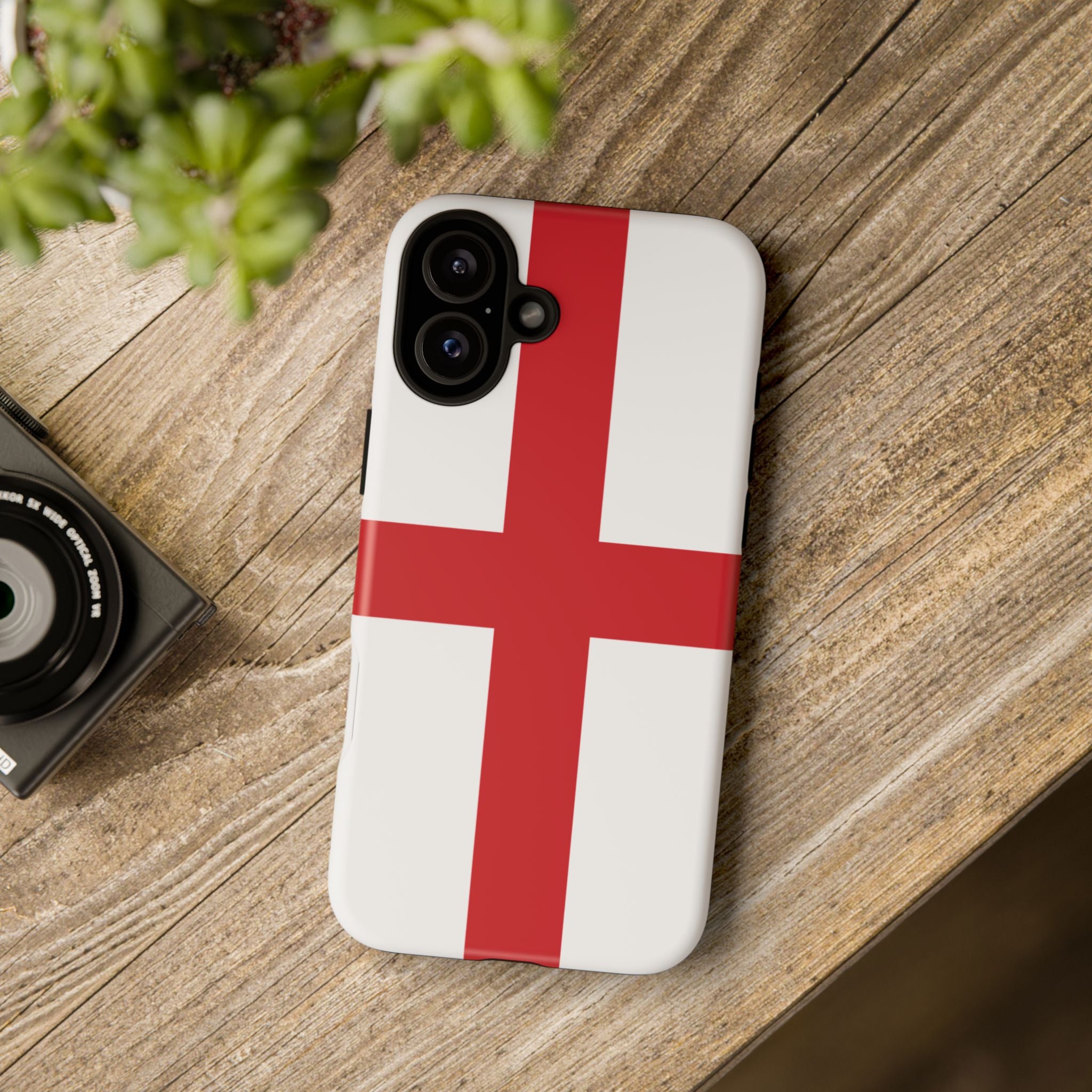 England Flag Tough Phone Case – St. George Cross Protective Cover