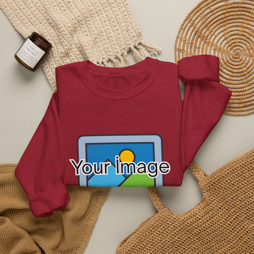 Personalized Image & Text Sweatshirt
