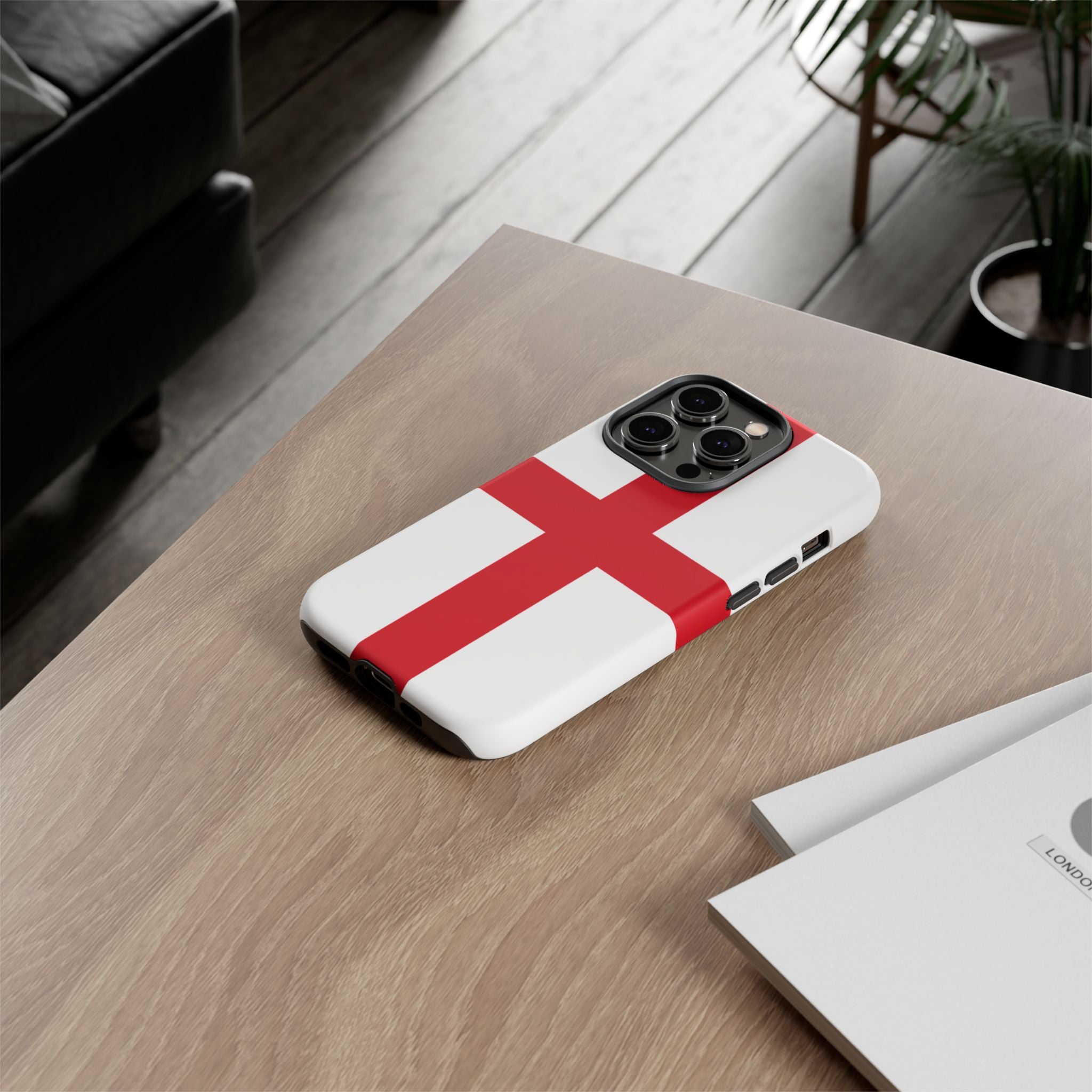 England Flag Tough Phone Case – St. George Cross Protective Cover
